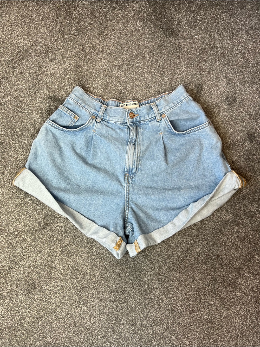 free people danni high rise short - Picture 4 of 12